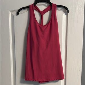Ryka Pink Sleeveless Backless Tank Top